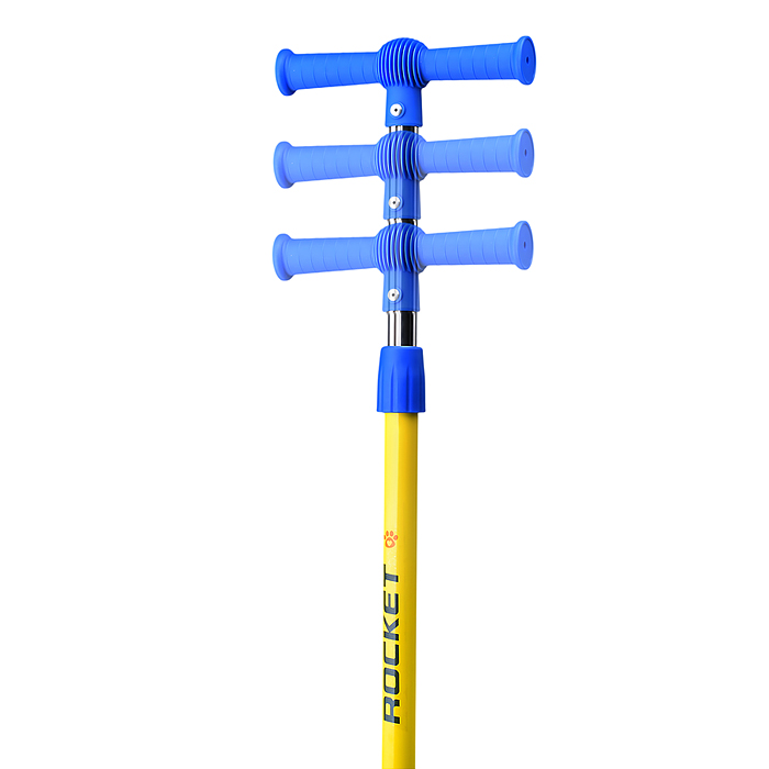 Фото к товару Самокат трёхколёсный R0203 ROCKET колёса PVC, цвет сине-жёлтый Самокат трёхколёсный R0203 ROCKET колёса PVC, цвет сине-жёлтый