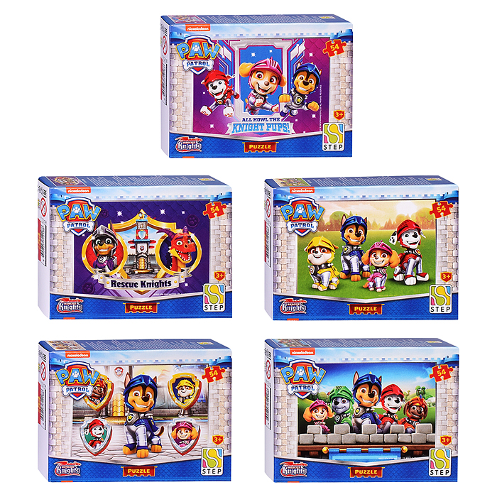 Пазлы 54 "Щенячий патруль" (Никелодеон) Пазлы 54 "Щенячий патруль" (Никелодеон)