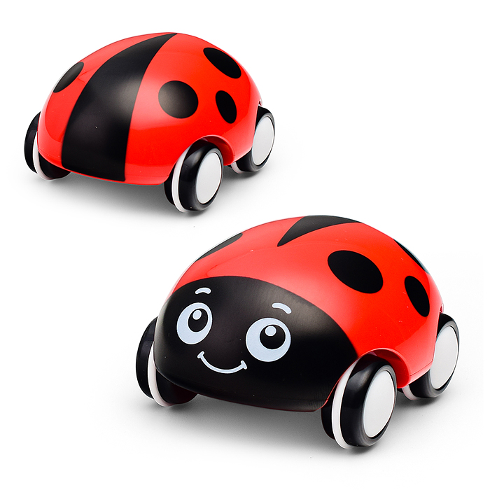 Машинка для малышей "Божья коровка" Машинка для малышей "Божья коровка"