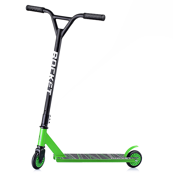 Самокат трюковый ROCKET,колеса PU/пластик 100 мм,ABEC 7 в пакете