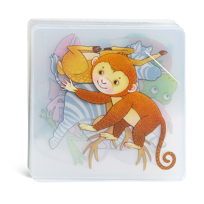 Пластиковое лото для малышей (нов) 3+ Играем в прятки. Кто это спрятался? 