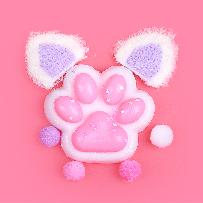 Фото к товару Игрушка-антистресс 00-6533 "Ушки, кошачьи лапки" Игрушка-антистресс 00-6533 "Ушки, кошачьи лапки"