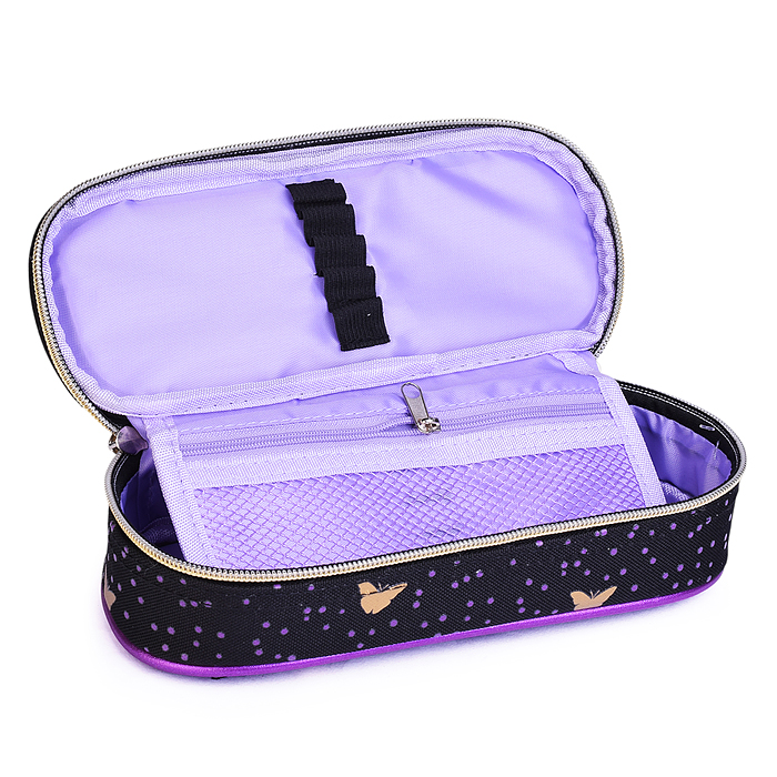 Фото к товару Пенал "Beautiful Cat" 21x8x5 см, овальный для 50 предметов, с внутренним органайзером-створ Пенал "Beautiful Cat" 21x8x5 см, овальный для 50 предметов, с внутренним органайзером-створ