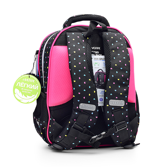 Фото к товару Рюкзак "Grade. Hey Girl" школьный жесткий 37x28x16 см (16 л) вес 700 г, 1 отделение на молн Рюкзак "Grade. Hey Girl" школьный жесткий 37x28x16 см (16 л) вес 700 г, 1 отделение на молн