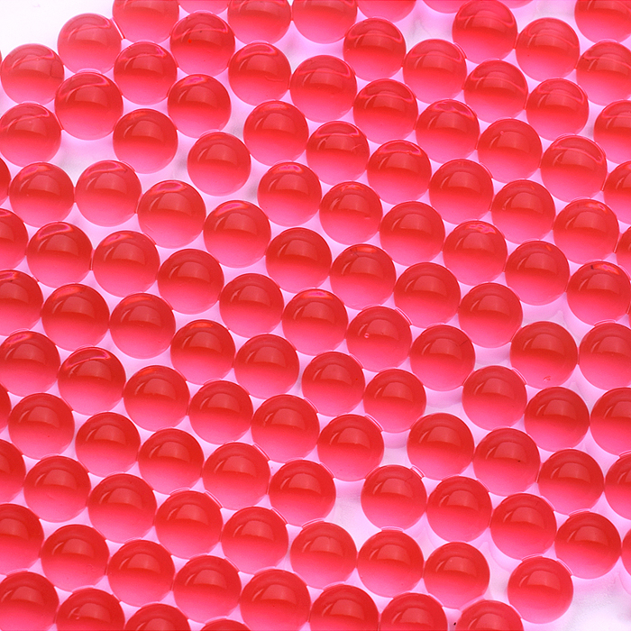 Пули водные 7-5 (гидрогель), цвет красный, 7-8 мм, в бутылке