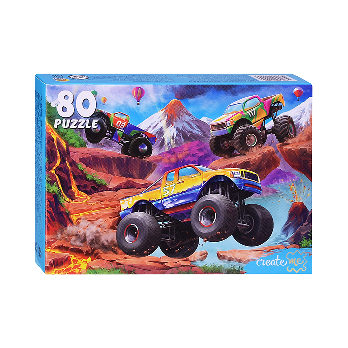 Фото к товару Пазлы 80 "Крутой вираж №17" Пазлы 80 "Крутой вираж №17"