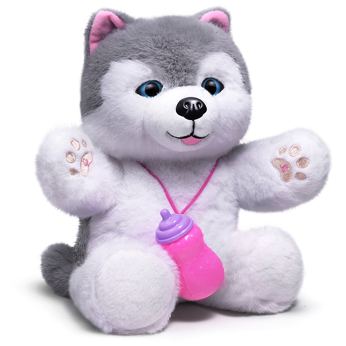 Фото к товару Собака 00-6817 "Плюшкин" (глазки двигаются, запись, поёт и пьёт молоко) Собака 00-6817 "Плюшкин" (глазки двигаются, запись, поёт и пьёт молоко)