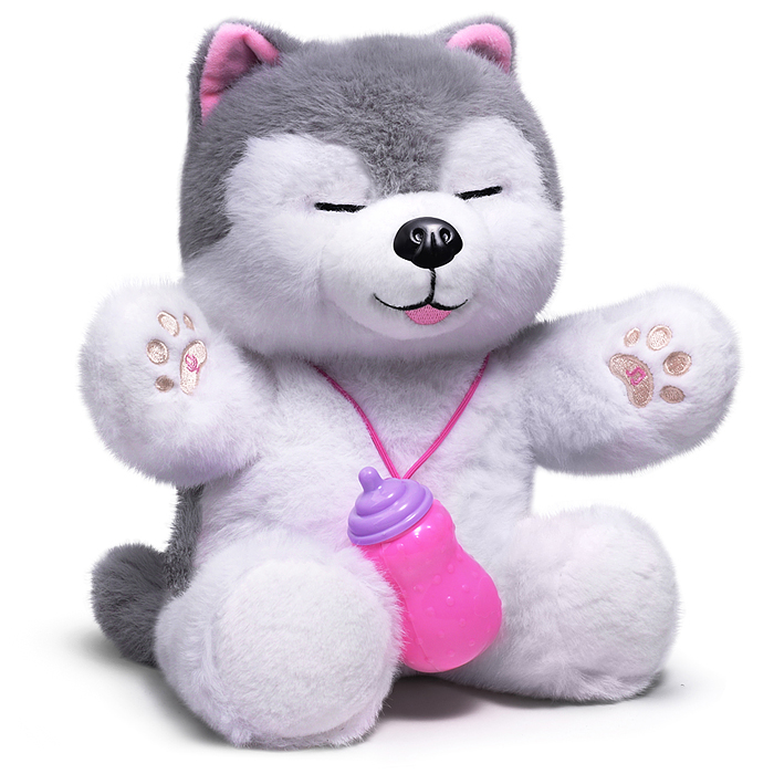 Фото к товару Собака 00-6817 "Плюшкин" (глазки двигаются, запись, поёт и пьёт молоко) Собака 00-6817 "Плюшкин" (глазки двигаются, запись, поёт и пьёт молоко)