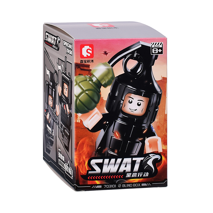 Фото к товару Конструктор пластмассовый 703101(1-9) "Операция Black Hawk" в коробке Конструктор пластмассовый 703101(1-9) "Операция Black Hawk" в коробке