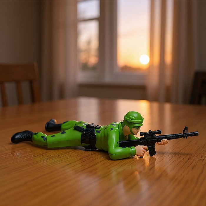 Фото к товару Солдат BT0061 "Разведка" на батарейках, на листе Солдат BT0061 "Разведка" на батарейках, на листе