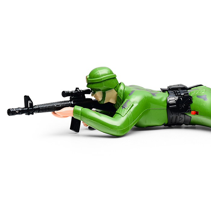 Фото к товару Солдат BT0061 "Разведка" на батарейках, на листе Солдат BT0061 "Разведка" на батарейках, на листе