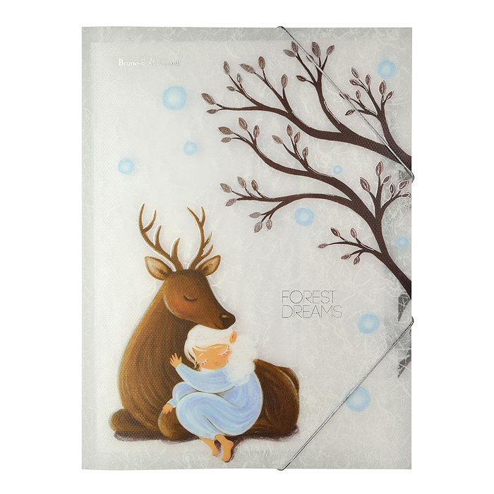 Фото к товару Папка файл на резинке "Forest Dream", А4, 2 вида Папка файл на резинке "Forest Dream", А4, 2 вида