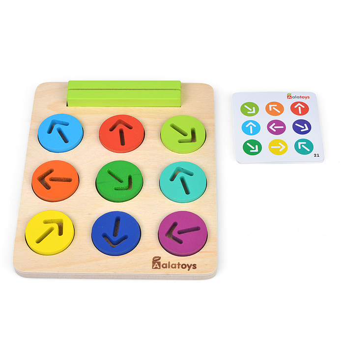 Фото к товару Развивающий набор "Стрелочки" Развивающий набор "Стрелочки"