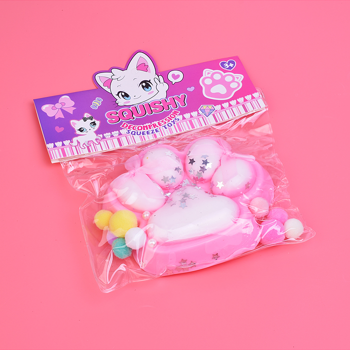 Фото к товару Игрушка-антистресс 00-6527 "Кошачья лапа" Игрушка-антистресс 00-6527 "Кошачья лапа"