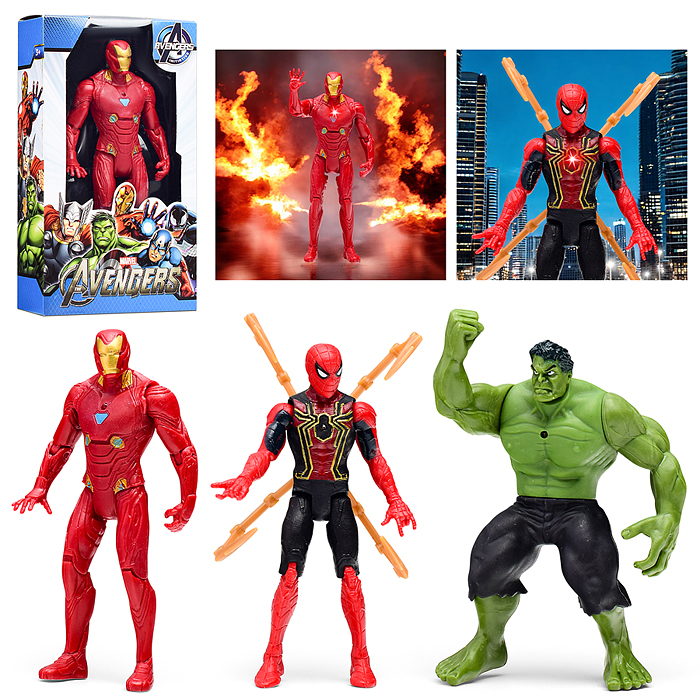 Фигурка "Мстители" в ассортименте, коробка 17,5*10*4 см Фигурка "Мстители" в ассортименте, коробка 17,5*10*4 см