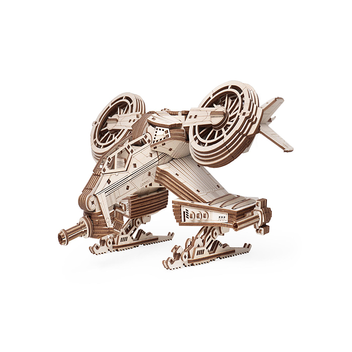 Фото к товару Модель Футуристический вертолёт "Ночной беркут" Модель Футуристический вертолёт "Ночной беркут"