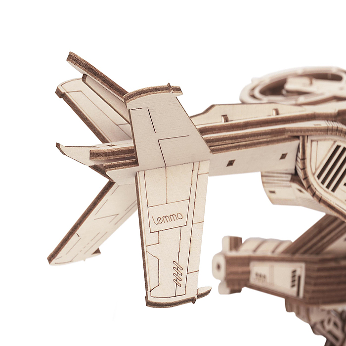 Фото к товару Модель Футуристический вертолёт "Ночной беркут" Модель Футуристический вертолёт "Ночной беркут"