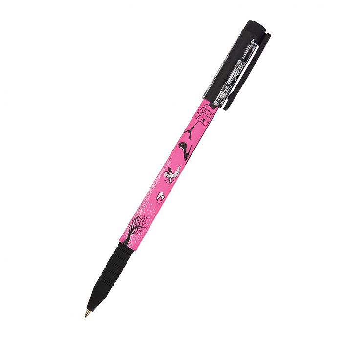 Фото к товару Ручка "FunWrite. Романтическое путешествие. Париж" шариковая 0.5 мм, синяя Ручка "FunWrite. Романтическое путешествие. Париж" шариковая 0.5 мм, синяя