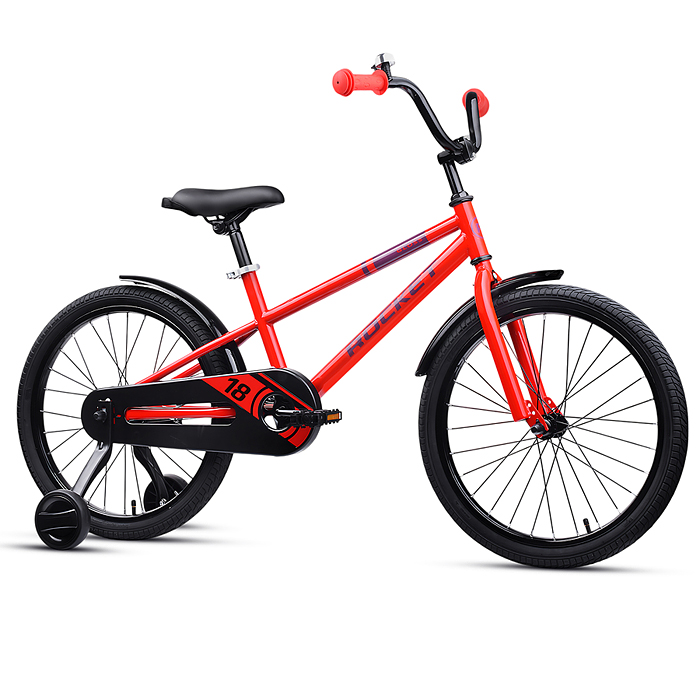 Фото к товару Велосипед 18" Rocket Gloss, цвет красный Велосипед 18" Rocket Gloss, цвет красный