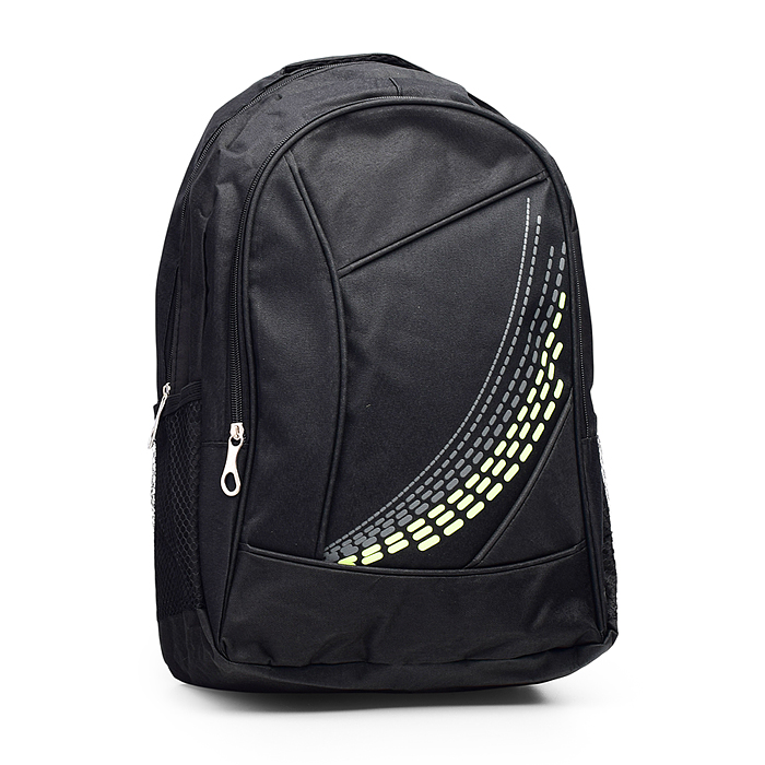 Фото к товару Рюкзак городской, одно основное отделение, большой карман на молнии спереди, уплотненная спинк Рюкзак городской, одно основное отделение, большой карман на молнии спереди, уплотненная спинк