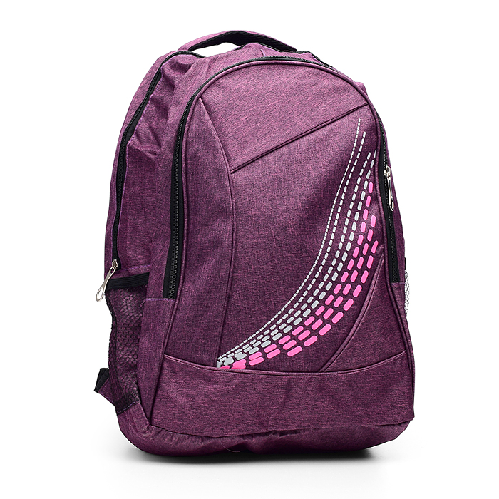 Фото к товару Рюкзак городской, одно основное отделение, большой карман на молнии спереди, уплотненная спинк Рюкзак городской, одно основное отделение, большой карман на молнии спереди, уплотненная спинк