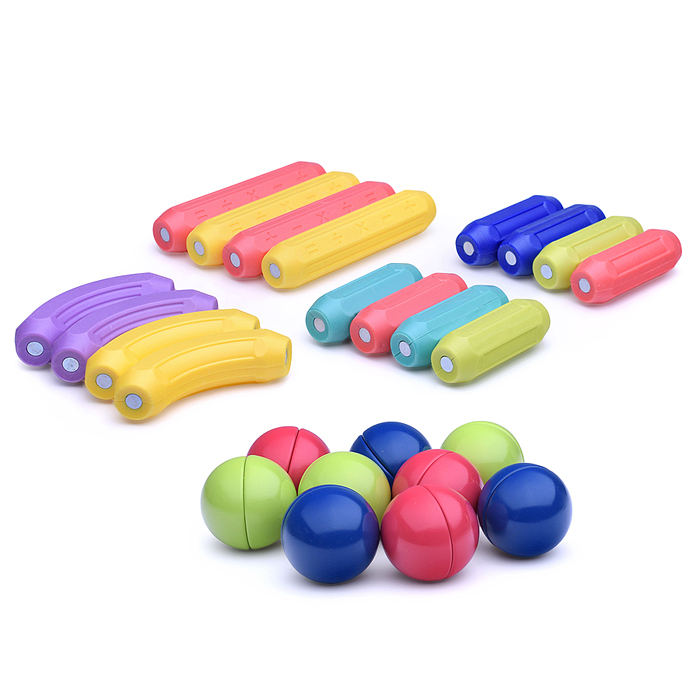 Фото к товару Конструктор магнитный MG0001-1 "Палочки и шарики-1" (25 дет.) в ящике Конструктор магнитный MG0001-1 "Палочки и шарики-1" (25 дет.) в ящике