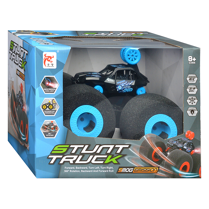 Фото к товару Машина FN039 "Трюковая" р/у, 27 MHz, в коробке Машина FN039 "Трюковая" р/у, 27 MHz, в коробке