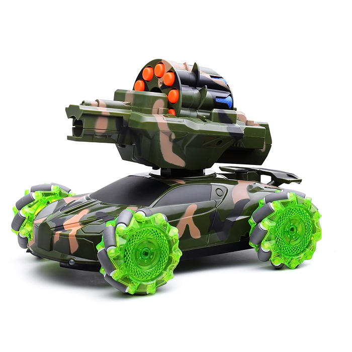 Фото к товару Машина QF667-11A "Rasing с пушкой-2" р/у, 27MHz, в коробке Машина QF667-11A "Rasing с пушкой-2" р/у, 27MHz, в коробке