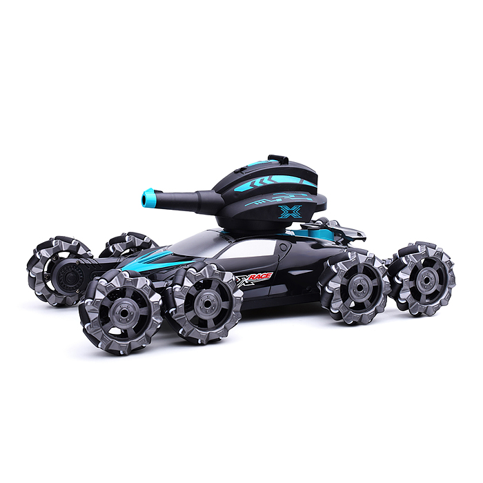 Фото к товару Машина QF667-9 "Rasing с пушкой-5" р/у, 27MHz, в коробке Машина QF667-9 "Rasing с пушкой-5" р/у, 27MHz, в коробке