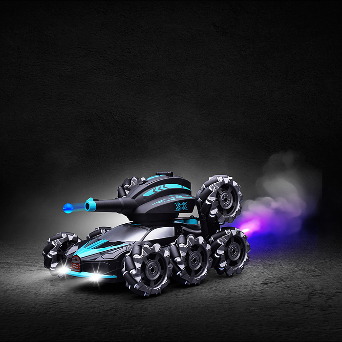 Фото к товару Машина QF667-9 "Rasing с пушкой-5" р/у, 27MHz, в коробке Машина QF667-9 "Rasing с пушкой-5" р/у, 27MHz, в коробке