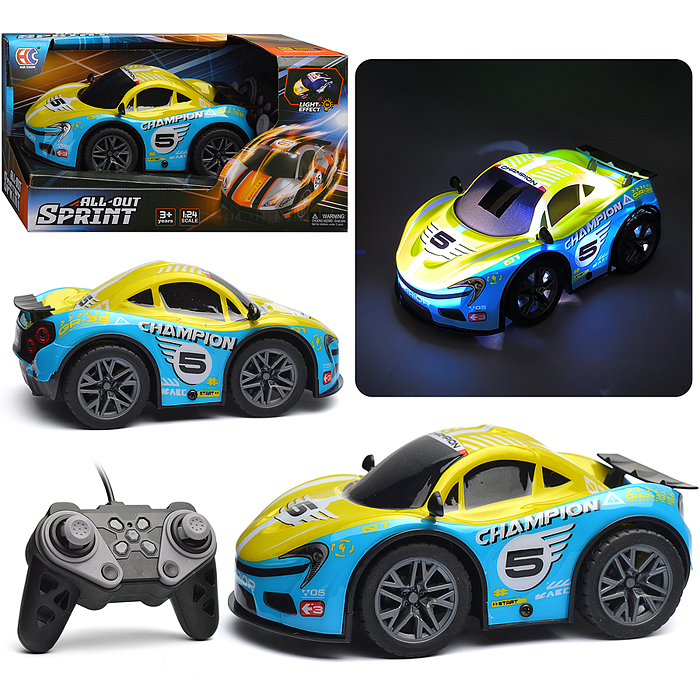 Машина L2403-3 "Ночные гонки" р/у, 27 MHz, в коробке Машина L2403-3 "Ночные гонки" р/у, 27 MHz, в коробке