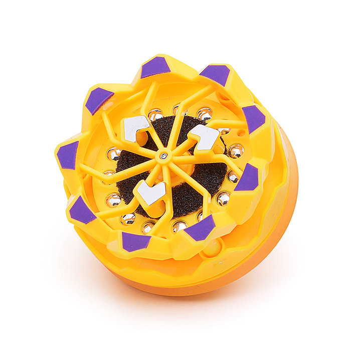 Волчок искромётный, BOX 5x4 см, цвет жёлтый.