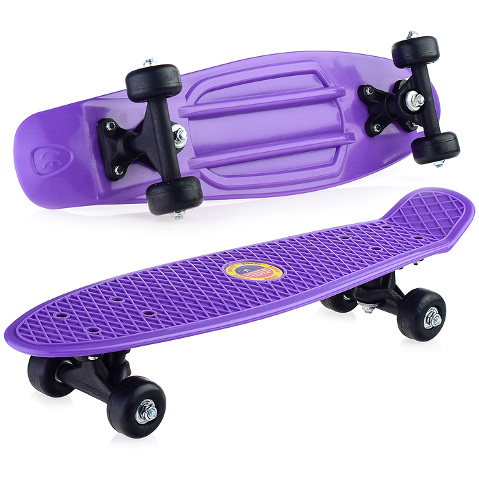 Фото к товару Скейт детский 2206, 55 см, колесо PVC, в пакете Скейт детский 2206, 55 см, колесо PVC, в пакете