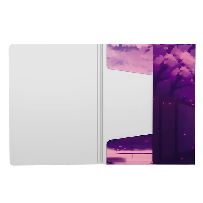 Фото к товару Папка на резинках пластиковая Manga (Lilac), A4 Папка на резинках пластиковая Manga (Lilac), A4