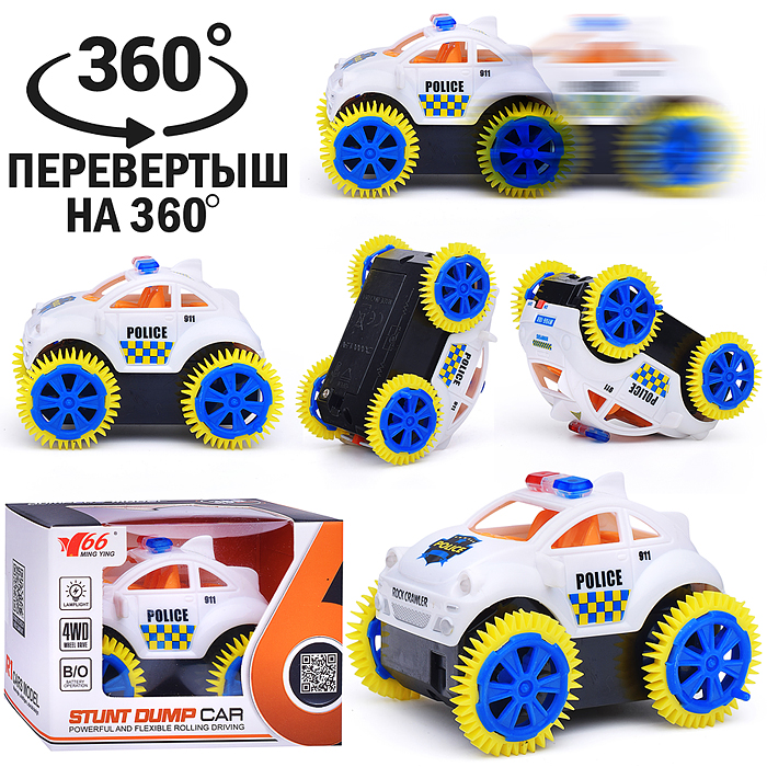Машина-перевертыш MY66-188 "Полицейский дозор" в коробке Машина-перевертыш MY66-188 "Полицейский дозор" в коробке