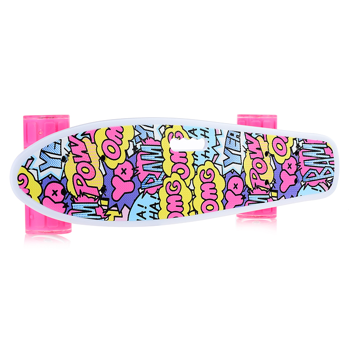 Фото к товару Скейт детский 3142-58, 55 см, колесо PU со светом Скейт детский 3142-58, 55 см, колесо PU со светом