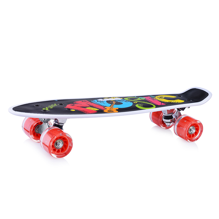 Фото к товару Скейт детский 3142-58, 55 см, колесо PU со светом Скейт детский 3142-58, 55 см, колесо PU со светом
