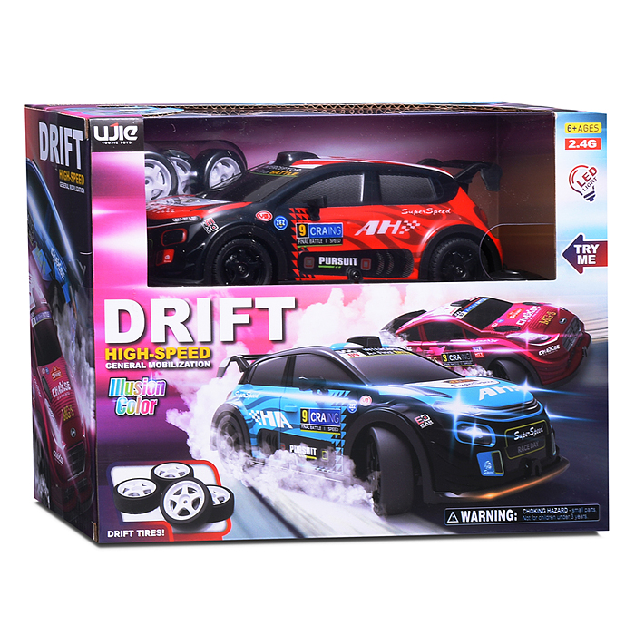 Фото к товару Машина UJ99-PY226 "Дрифт" р/у, 27MHz, в коробке Машина UJ99-PY226 "Дрифт" р/у, 27MHz, в коробке