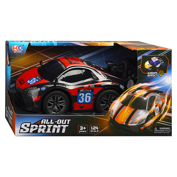 Фото к товару Машина L2401-3 "Гонка" р/у, 27 MHz, в коробке Машина L2401-3 "Гонка" р/у, 27 MHz, в коробке