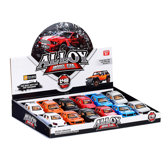 Фото к товару Машина 667-H "Пикап" металл., в ассортименте, в коробке Машина 667-H "Пикап" металл., в ассортименте, в коробке