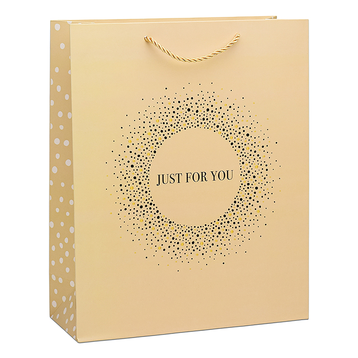 Пакет подарочный 00-6349 "Just for you" 26х10х32 см