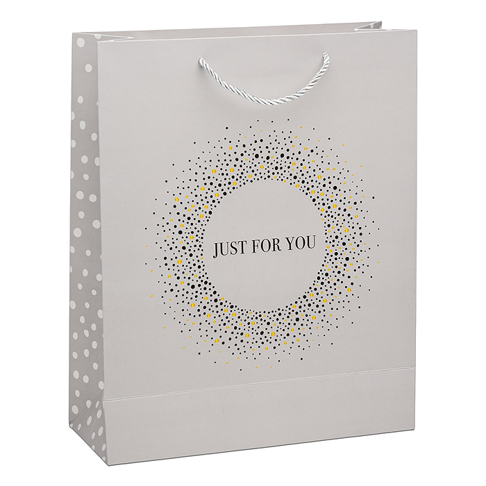 Пакет подарочный 00-6349 "Just for you" 26х10х32 см