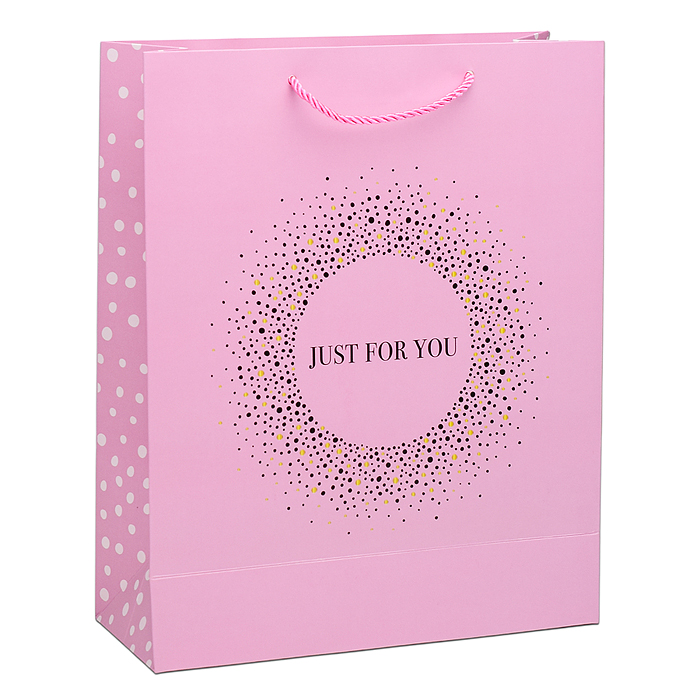 Пакет подарочный 00-6349 "Just for you" 26х10х32 см