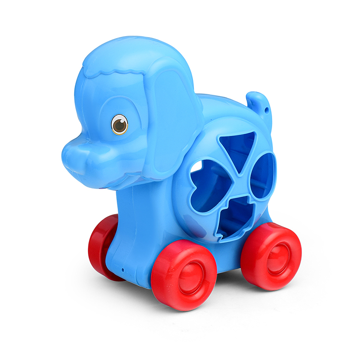 Фото к товару Развивающая игрушка-сортер "Собака" Развивающая игрушка-сортер "Собака"