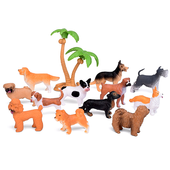 Фото к товару Набор животных TQ260-31C "Собака" в ассортименте, в коробке Набор животных TQ260-31C "Собака" в ассортименте, в коробке