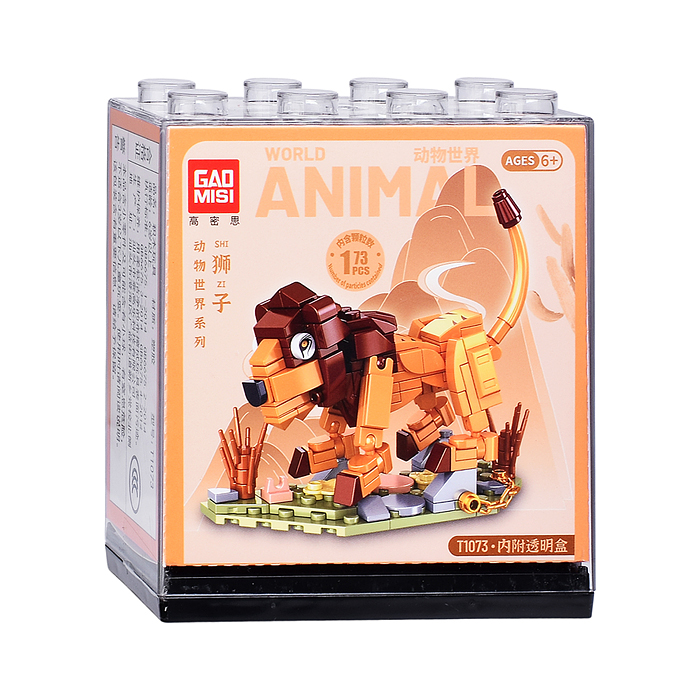 Фото к товару Конструктор T1073 "Animal world" в ассортименте, в коробке Конструктор T1073 "Animal world" в ассортименте, в коробке