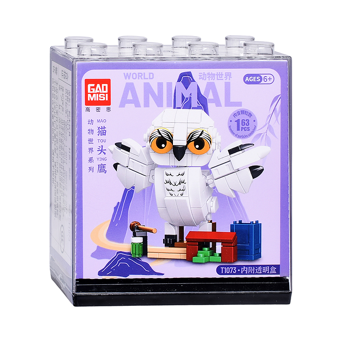 Фото к товару Конструктор T1073 "Animal world" в ассортименте, в коробке Конструктор T1073 "Animal world" в ассортименте, в коробке