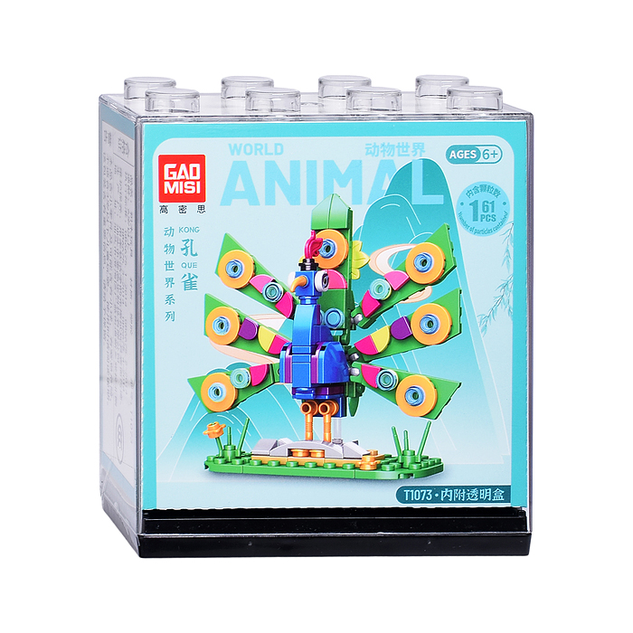 Фото к товару Конструктор T1073 "Animal world" в ассортименте, в коробке Конструктор T1073 "Animal world" в ассортименте, в коробке