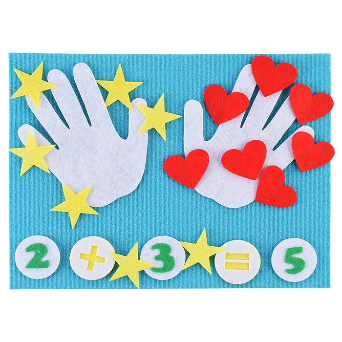 Мой первый счет фетр