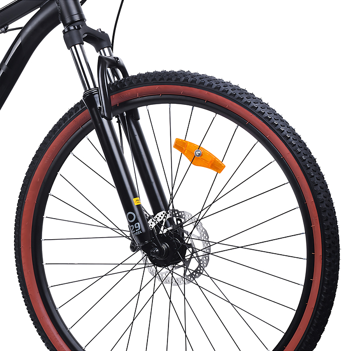 Фото к товару Велосипед 29" Rocket Crater Alloy HD 29, цвет черный, размер 21" Велосипед 29" Rocket Crater Alloy HD 29, цвет черный, размер 21"